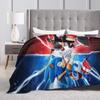 Sonices the H-Hedgehogs Shadow Soft Blankets Kids Adult Plush Throw Blanket Novelty Couch Chair Flannel Bedspread Sofa Bed Cover