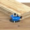 Pack of 7 Carbides Router Bit Set Featuring Ball Bearings Wood Chamfer Bit for Accuracy Woodworking Applications
