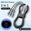 3 in 1 Car Micro Type C Cable Fast Charging Data USB Cables For Porsche 911 718 Cayenne Cayman Panamera Macan Taycan Boxster 928
