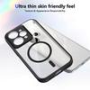 KEYSION Transparent Magnetic Phone Case for Realme 15 Pro 5G Soft Silicone+PC HD Clear Shockproof Back Cover for OPPO Realme 15T