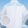 Comfortable Unisex Cook Shirt Short Sleeves Professional Kitchen Wear Hotel Restaurant Work Coat