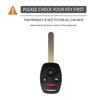 Silicone Car Remote Key Case Cover Fit Honda Accord Civic CRV Pilot Insight Ridgeline Key Fob Holder Shell Auto Accessories