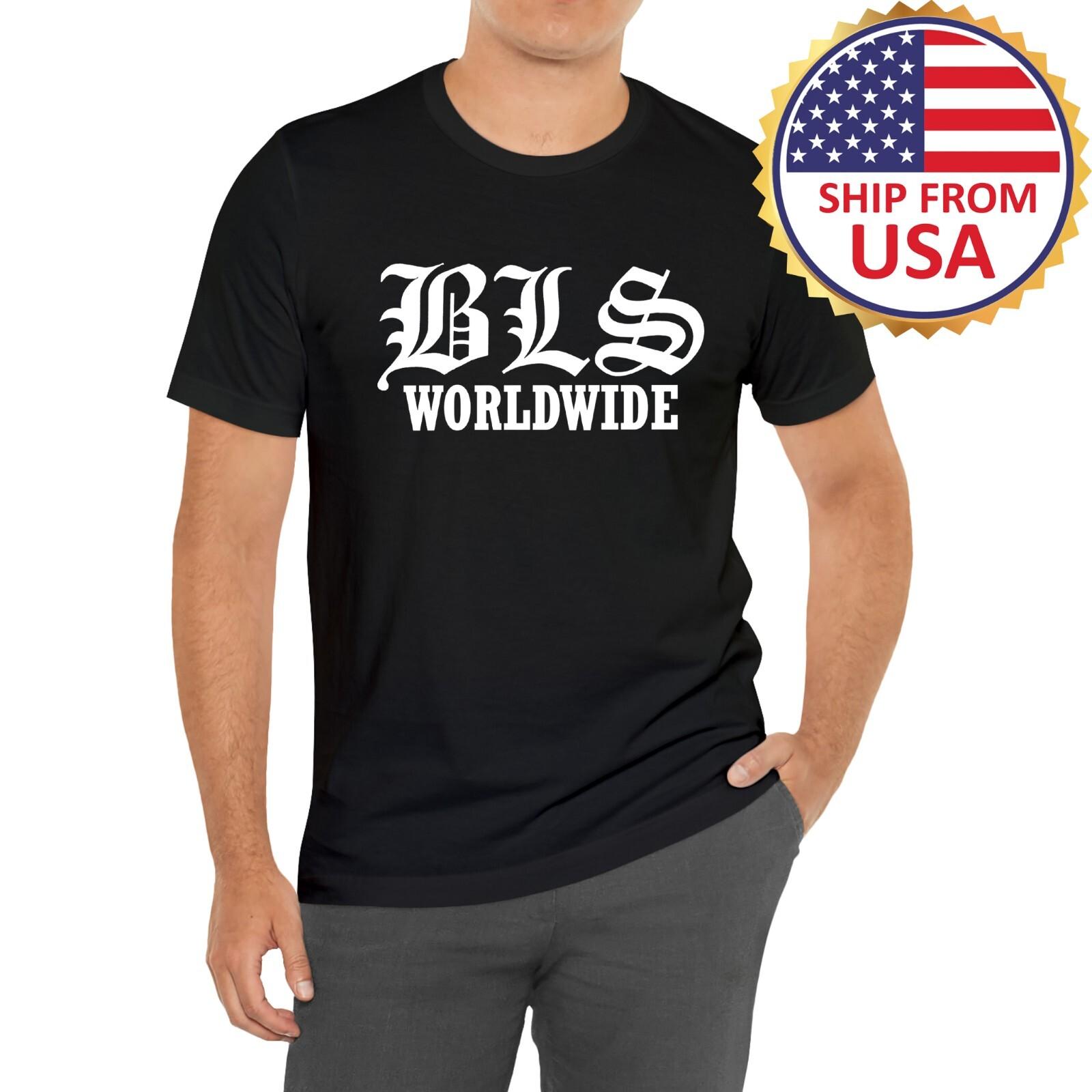BLS BLACK LABEL SOCIETY Worldwide Black T-shirt Size S 5XL L