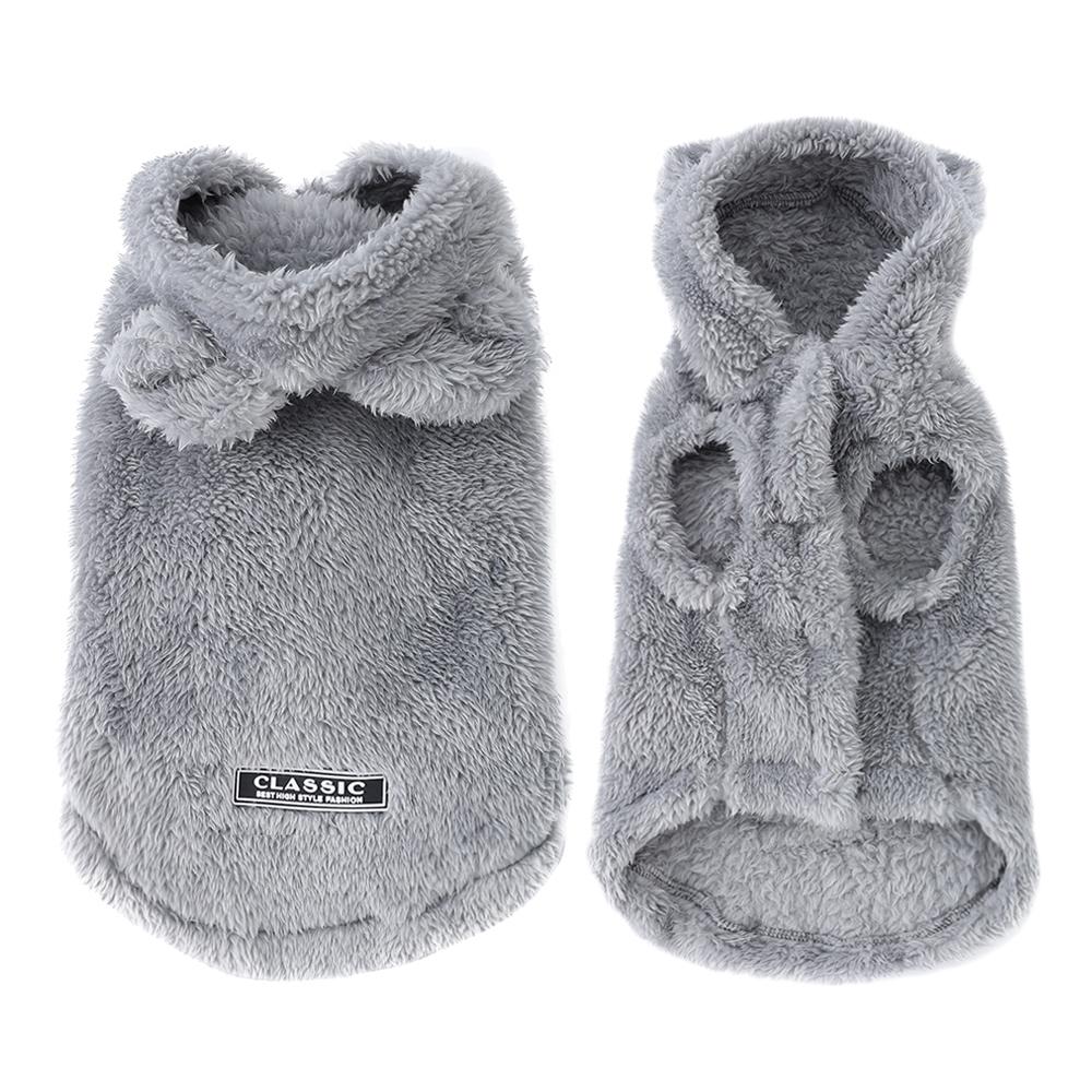 Cute Bear Ears Hooded Jacket Fall & Winter New Pet Apparel for Small & Medium Dogs & Cats Hooded Jacket Sweater Pug Apparel
