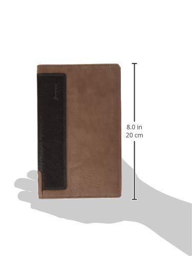 Filofax Holborn Nubuck Slim System Organizer, Brown, 17-026048, Officially Imported