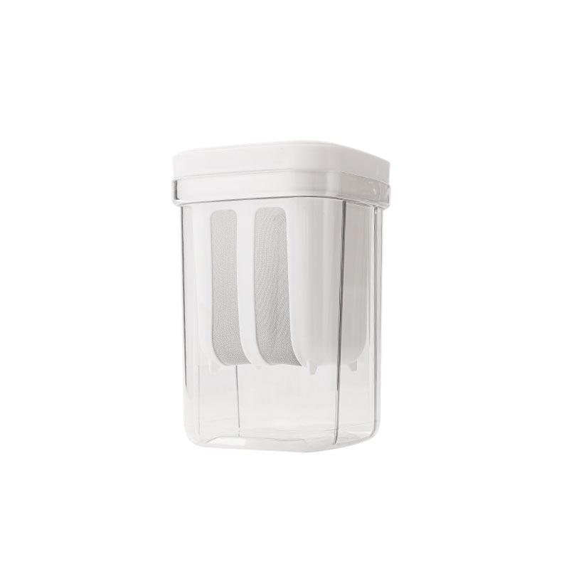 Multifunctional Yogurt Strainer and Cereal Storage Container - Large Capacity Sealed Food Jar