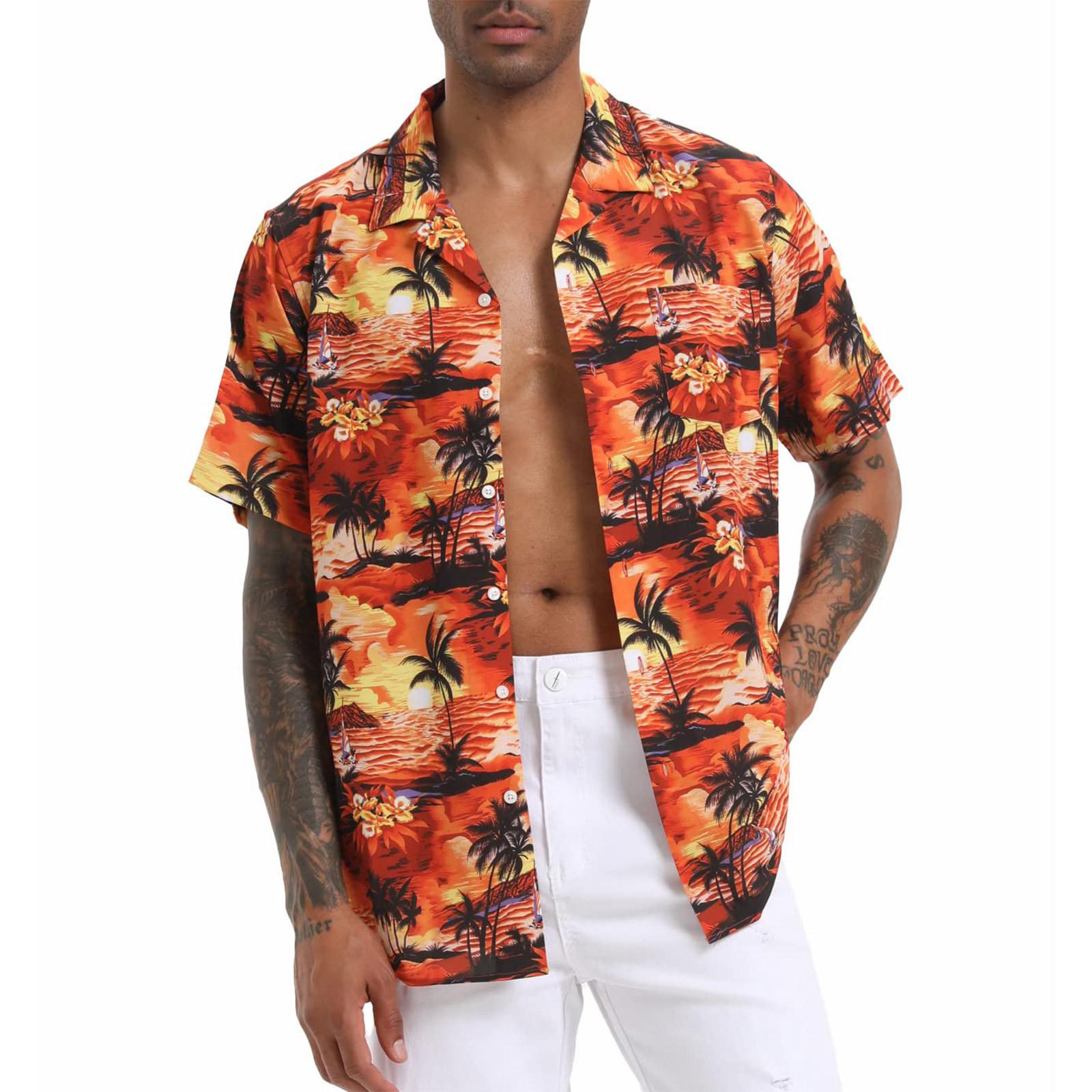 Гавайская рубашка для мужчин — фото 11