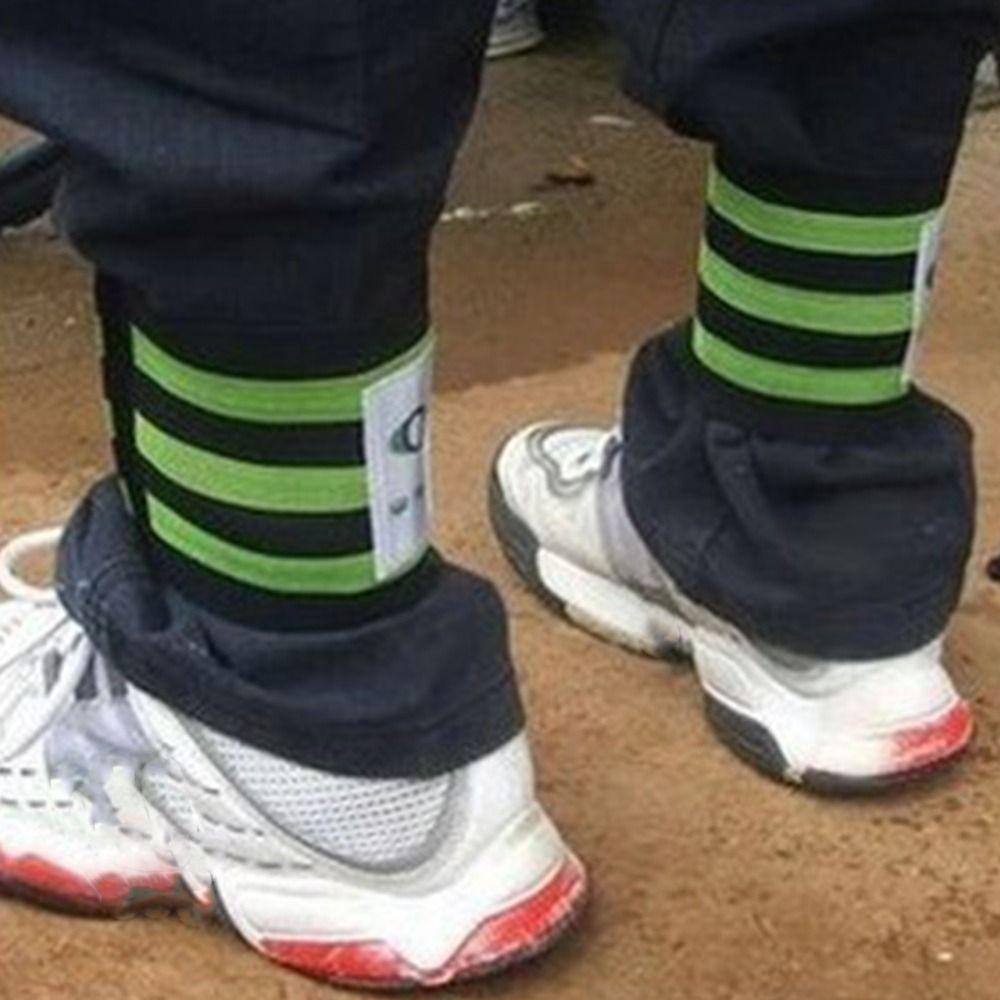 Reflective Pendant Sport Leggings Tape Cycling Reflective Strips Bike Safety Alert Warning Armband