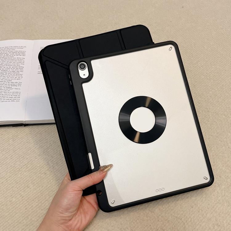 For iPad Pro M4 11 Inch 2024 Case for iPad 11 Pro 2024 Cover Magnetic Case for iPad Pro 11 2024 Case With Pencil Slot чёрный