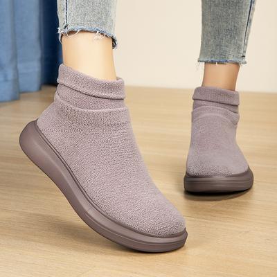 Žieminiai moteriški juodi loaferiai vairavimo batai, patogūs laisvalaikio slydimai vyrams vaikštantiems minimalistiniai kvėpuojantys mokasinai mergaitėms