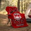Personalized Custom Name Blanket - Delta Sigma Theta Print Design,Blanket for Sofa,Bed,Travel,Camping - Soft and Warm, Great Gift