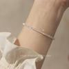 Modisches dünnes Armband für Frauen, glänzendes Kristall-Armband, Hochzeit, Party, Schmuck, Geschenk
