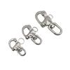 316 Stainless Steel Swivel Shackle Quick Release Boat Anchor Chain Eye Shackle Swivel Snap Hook For Marine Architectural