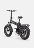 ENGWE EP-2 3.0 BOOST 20" Folding Electric Bike, 500W Motor, 120km Range, 75Nm Torque, Shimano 7-Speed, Hydraulic Brakes, 3H Fast Charge