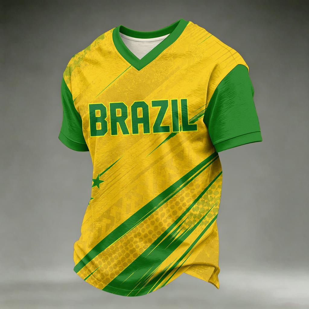 Men's and Boys' Printed Soccer Fan for Day Support