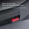 Trailer Hook Protective Cover for Tesla Cybertruck 2025 Front Bumper Silicone Waterproof Tow Hook Decoration Shell Accessories
