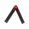 Digital Display Angle Ruler 2 in 1 Plastic Lightweight Convenient Black Digital Angle Finder200mm