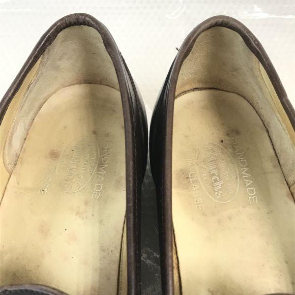 Church's Italien 90er Jahre Bit Mokassin Loafer 11.5M 28.5-29.5 Dunkelbraun Slipper(GEBRAUCHT)