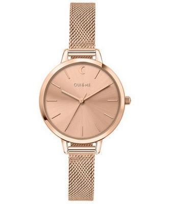 Petite Amourette Roségoldfarbener Edelstahl Quarz ME010095 Damenuhr