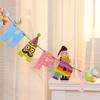 Happy Birthday Party Cute Garland Design Birthday Party Bunting Banners