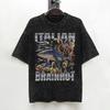 Bombardino Crocodilo Italian Brainrot Washed T Shirt Streetwear Hip Hop Casual Tshirt  Tees Men Women Short Sleeve Oversize