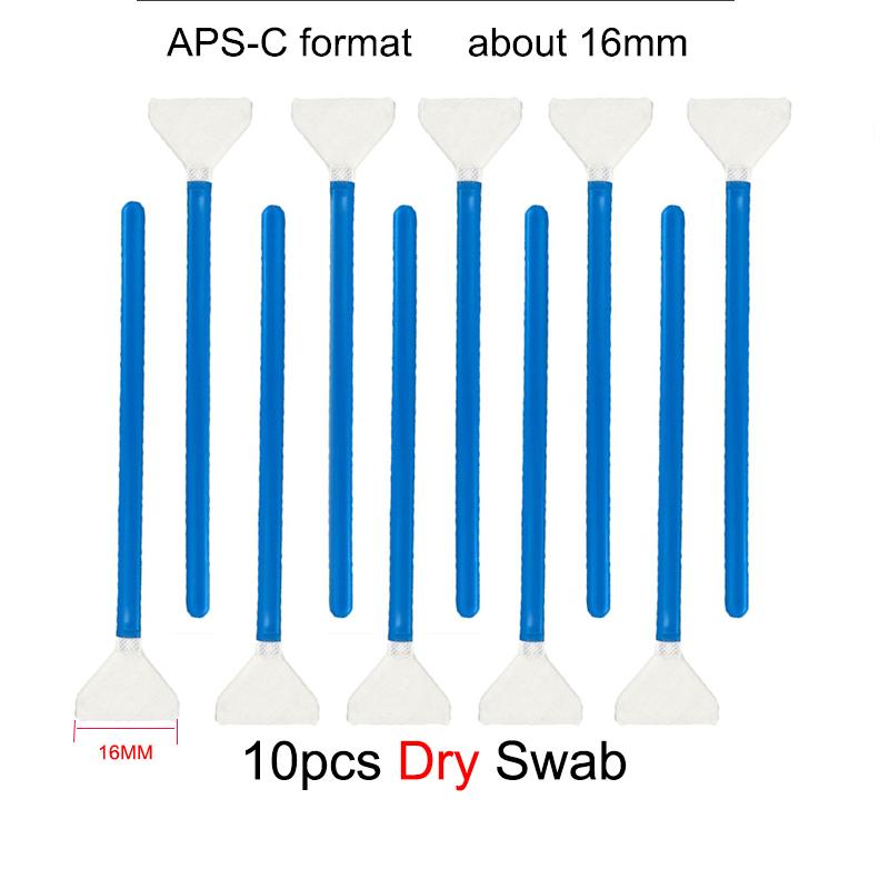 11Pcs Wet Cleaner Swab Dry Cleaner Swab for Nikon Sony Canon DSLR SLR CCD CMOS Digital Camera Lens Cleaning Tool