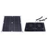 Solar Powered Exhaust Fan 12W 18V Monocrystalline Silicon Solar Panel Dual Fan Ventilator Kit for