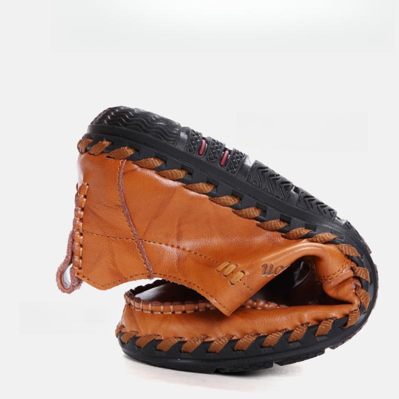 Men's Slip On Leather Shoes Moccasins Loafers