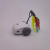 Turbo Tail Cat Toy Interactive Cat Mouse Toy USB Rechargeable Automatic Moving Teaser Toy for Indoor Cats