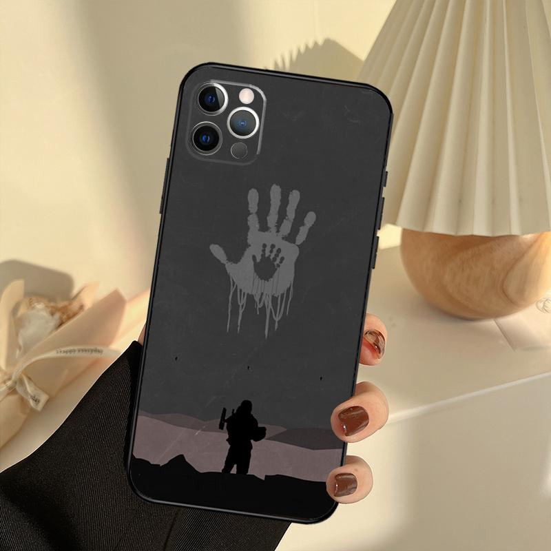 Game Death Stranding Phone Case For iPhone 13 16 15 11 12 14 17 Pro Max 12 mini 15 16 Plus 16e 17 Air Cover Funda