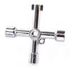 Cross Key Triangle Wrench For Electrical Elevator Cabinet Triangle Square Tool