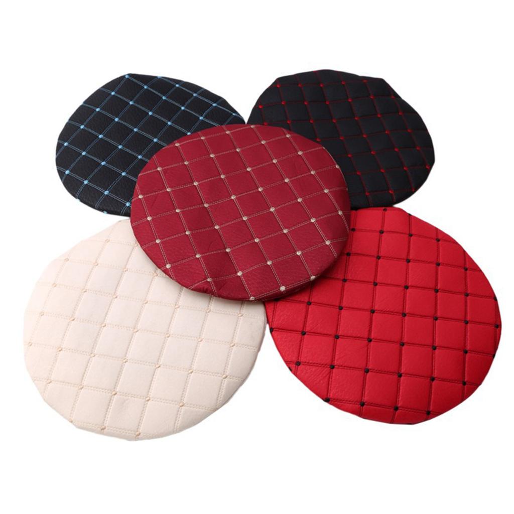 Round Stool Chair Cover Elastic Swivel Chair Covers Stretch Rotating Chairs Protector Washable Seat Case Office housse dining
