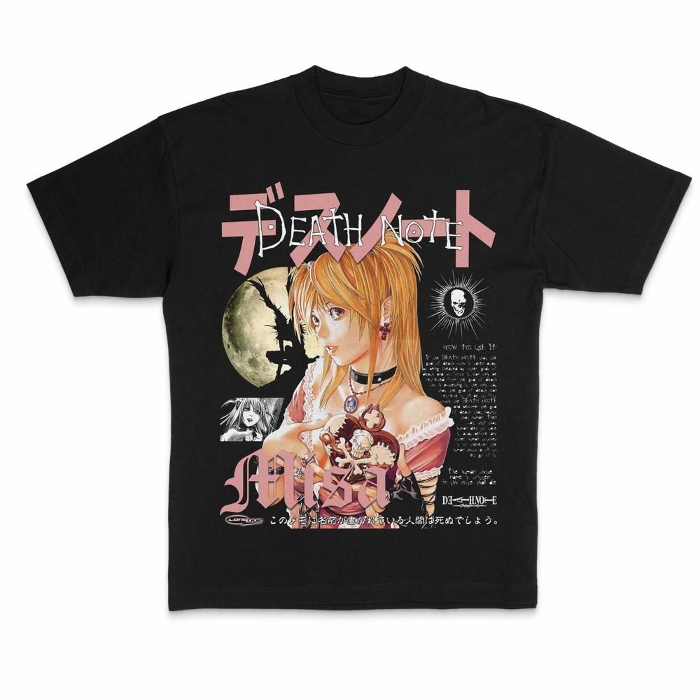 

Death Note Anime Boot Tee Unisex Short Sleeve Shirt S-5XL Unisex T-Shirt S