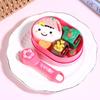 Kawaii Bento Jelly Pudding Food Toy Kit Simulation Food Feeding Toy Dollhouse Mini Kitchen Foods Kid Pretend Play Toy