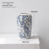 Chinese Blue and White Porcelain Ceramic Vase for Home Decor