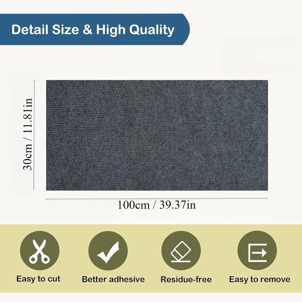 Self-adhesive Cat Scratching Mat Board Sofa Furniture Protector Claw Care Cat Scratching Board Trimmable Recyclable