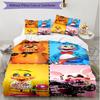 3pcs Duvet Cover Set (1*Duvet Cover + 2*Pillowcase, Without Core), Five Nights At Freddy's Print Soft All‑Season Bedding Set, Home Bedroom Decor Gift