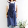 1pcs Cotton Apron with Pocket Adjustable Strap for Baking Florist Nail Art Shop Kitchen Home Workwear