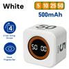Rotating Pomodoro Timer Preset Desk Productivity Flip Timer ADHD Tool Cube Countdown Stopwatch for Study School Kitchen Work3