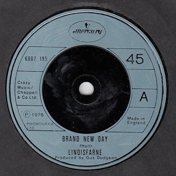 

7-дюймовая пластинка LINDISFARNE Brand New Day 6007195 Mercury 1978 UK Рок Б/у