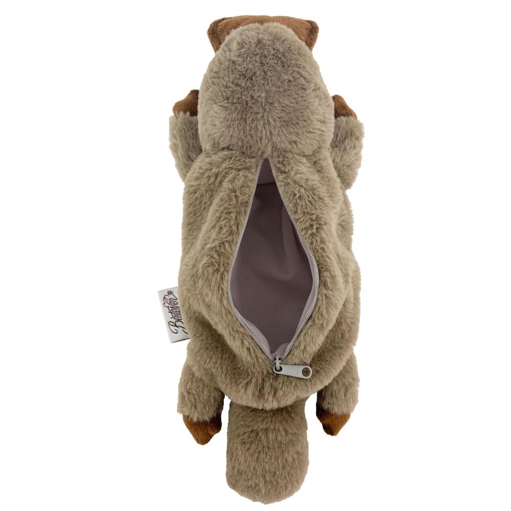 BESTEVER Wild Animal Pencil Plush 48121 Case, Pouch, Platypus,