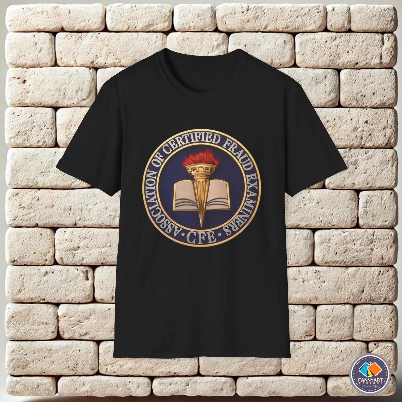 CFE Certified Fraud Examiner Logo Unisex T-Shirt XL