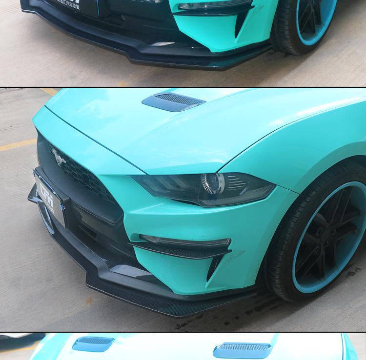 Ford Mustang GT Carbon Fiber Front Lip & Body Kit Upgrade (2018-2020)