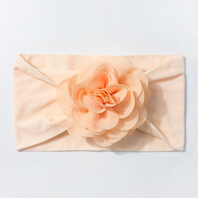New Baby Cute Sticky Flower Headband, Comfortable and Soft Boys and Girls Hair Accessories, Fontanelle Baby Headband