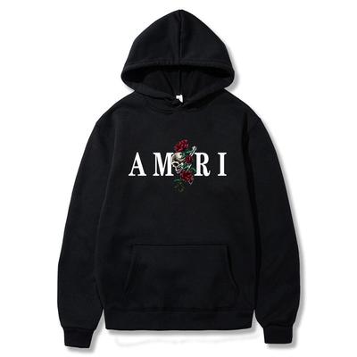 Amri Unisex's and Unisex's Fashion Trend Printed Sportswear Harajuku Casual Pullover Cool Street Clothing Long Sleeved Hoodies