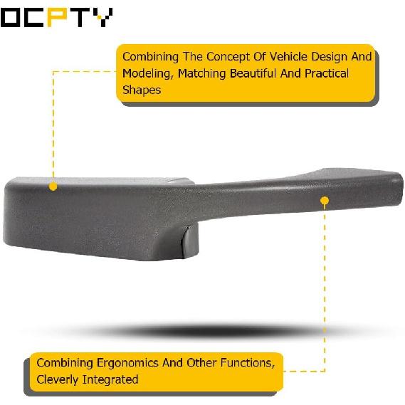 

OCPTY Передняя левая внутренняя ручка двери Замена подходит 2003-2013 для Chevrolet для Express 1500 Серая 25750067, 15817114