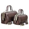 Fashionable Genuine Leather Women's Crossbody Handbag with Metal Hinges, Full-Grain Lambskin, Small Shoulder Bag