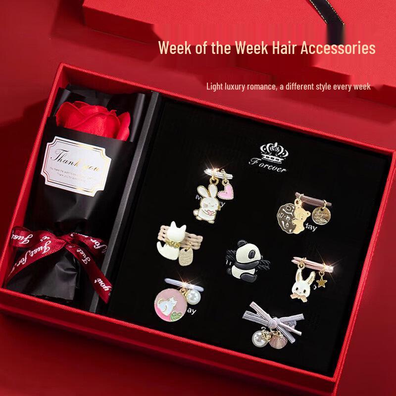 

Handmade Bear Hair Tie: Cute Ponytail Holder & Birthday Gift for Women and Girls