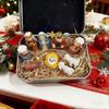 Festival Nativity Sets, Mini Nativity Scene Resin Figurines, Xmas Holy Family