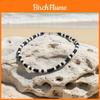 Collana di Guscio di Cocco Fatta a Mano Geometrica Casual Unisex Gioiello Per l'Estate